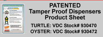 OPS PATENTED Tamper Proof Dispensers